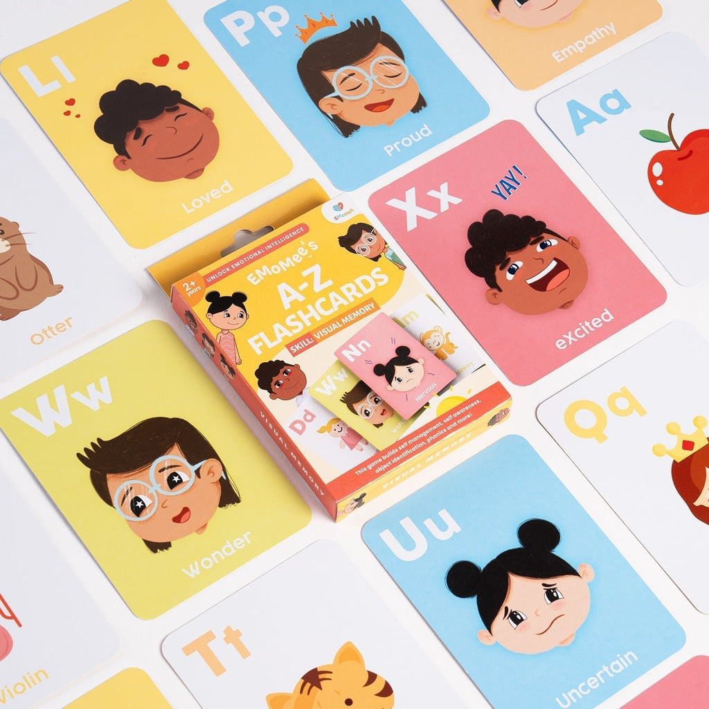 How flashcards can build Children's visual Memory and social awareness - Emomee