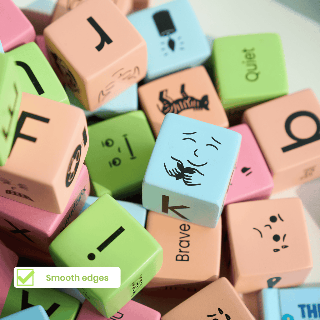 3 - in - 1 ABC Blocks Kit | Pack of 5 - Emomee