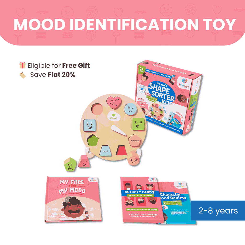 3 - in - 1 Shape Sorter Kit - Emomee