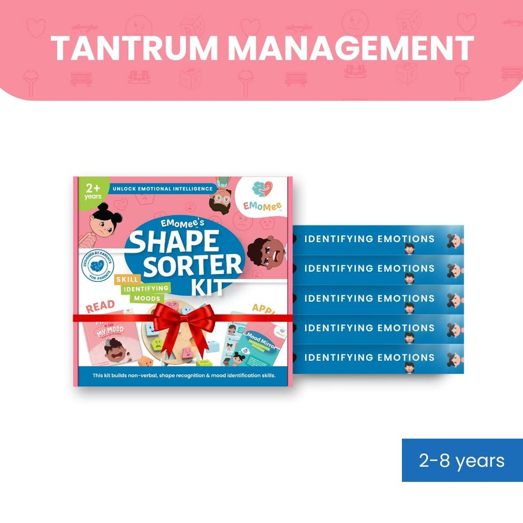 3 - in - 1 Shape Sorter Kit | Pack of 5 - Emomee