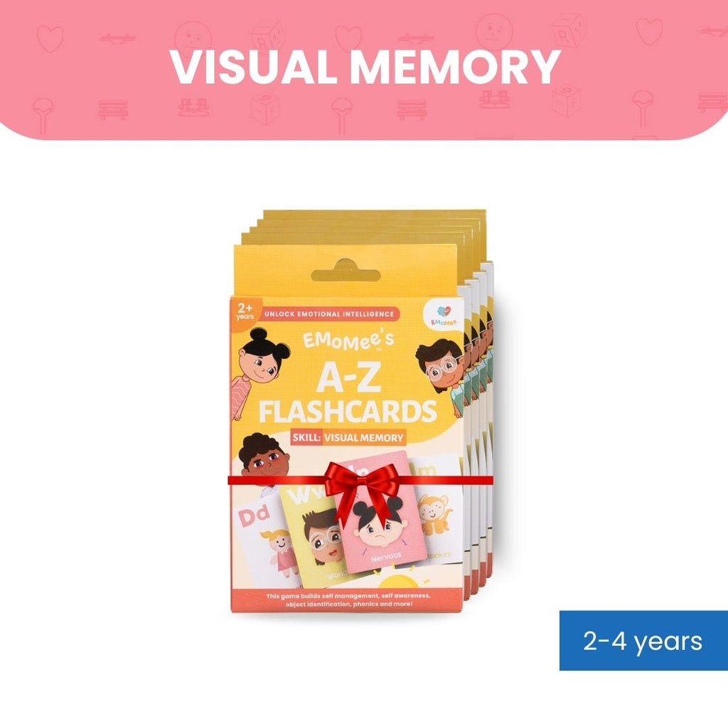 4 - in - 1 A–Z Flashcards | Pack of 5 - Emomee