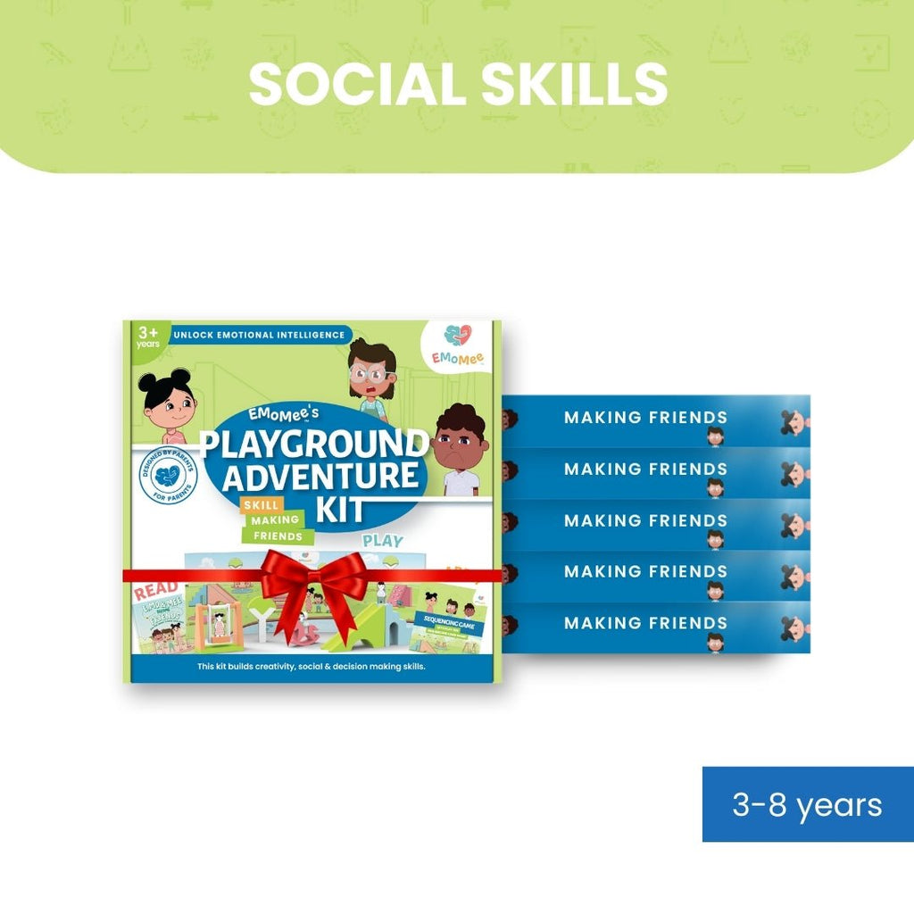 4 - in - 1 Playground Kit | Pack of 5 - Emomee