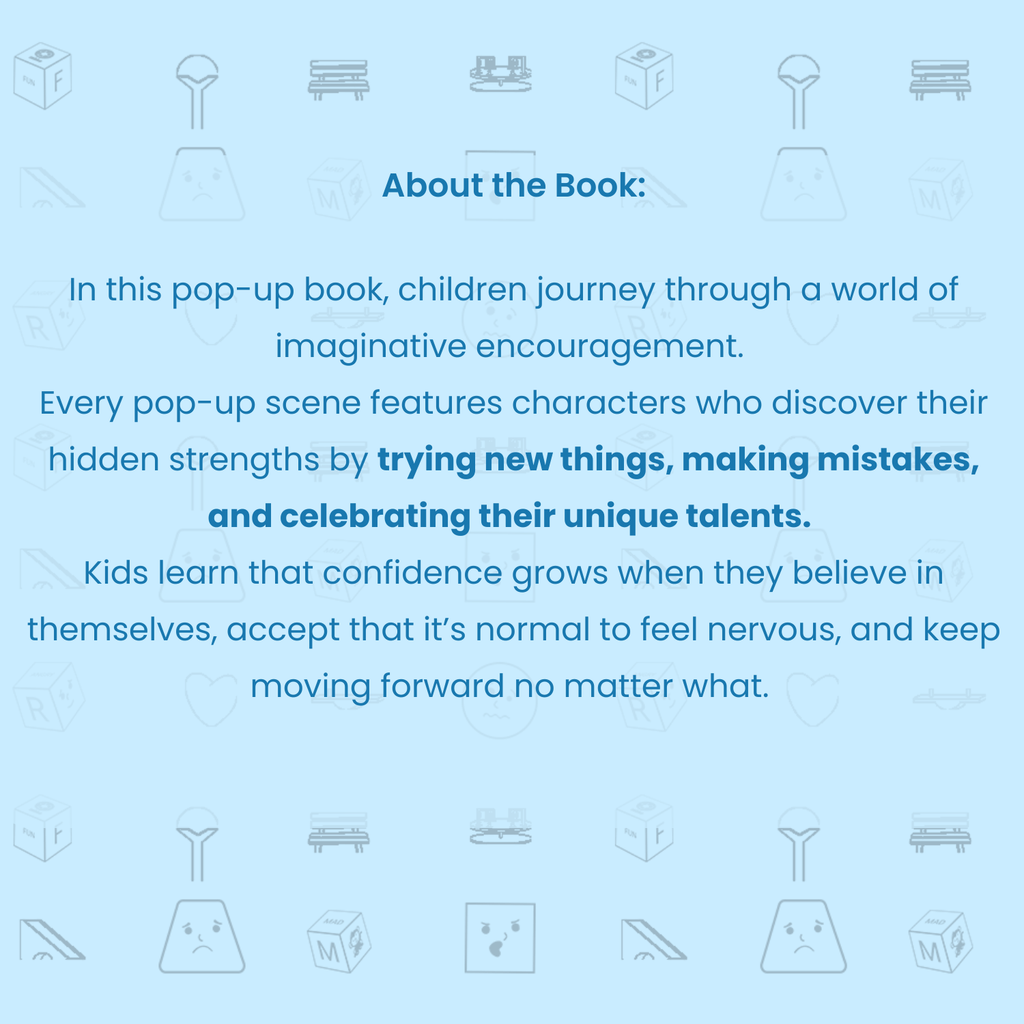 Pop Up Guide to boosting CONFIDENCE | Pack of 5 - Emomee