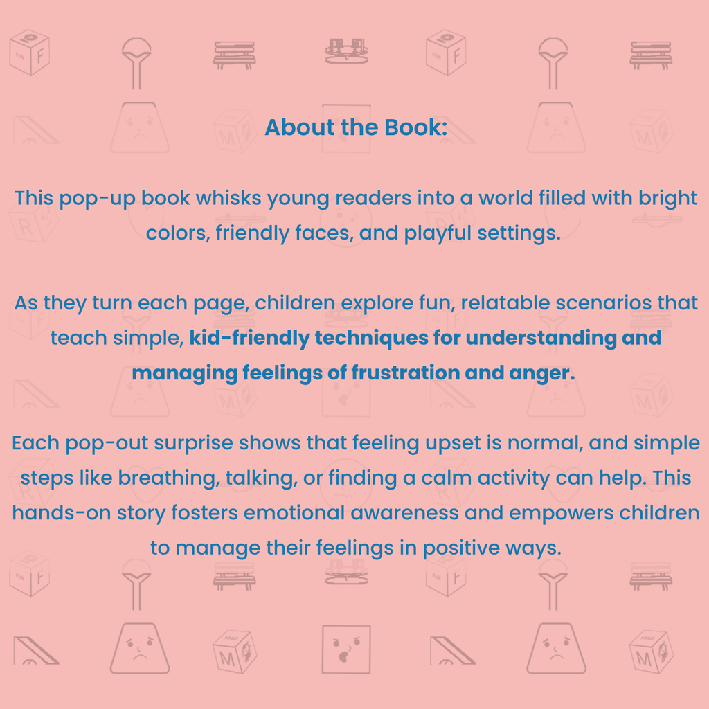 Pop Up Guide to managing ANGER | Pack of 5 - Emomee