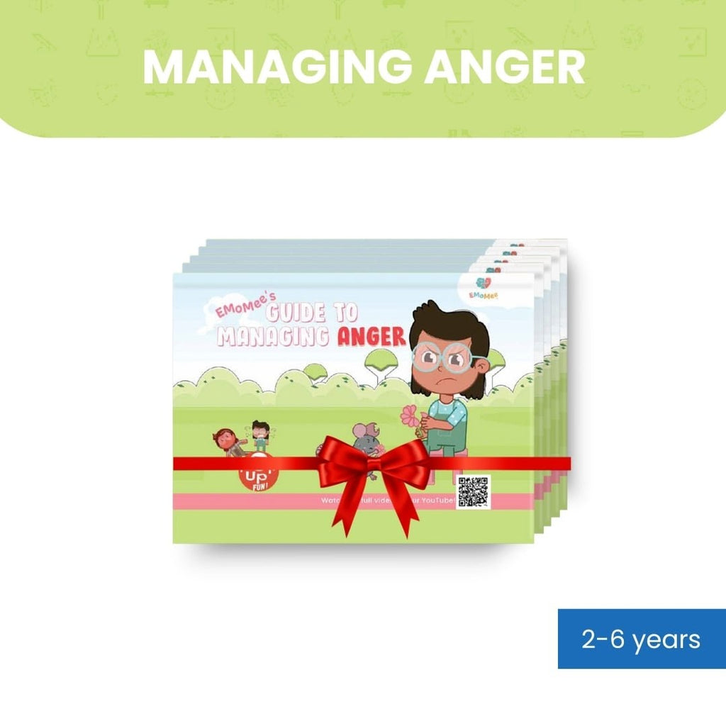 Pop Up Guide to managing ANGER | Pack of 5 - Emomee