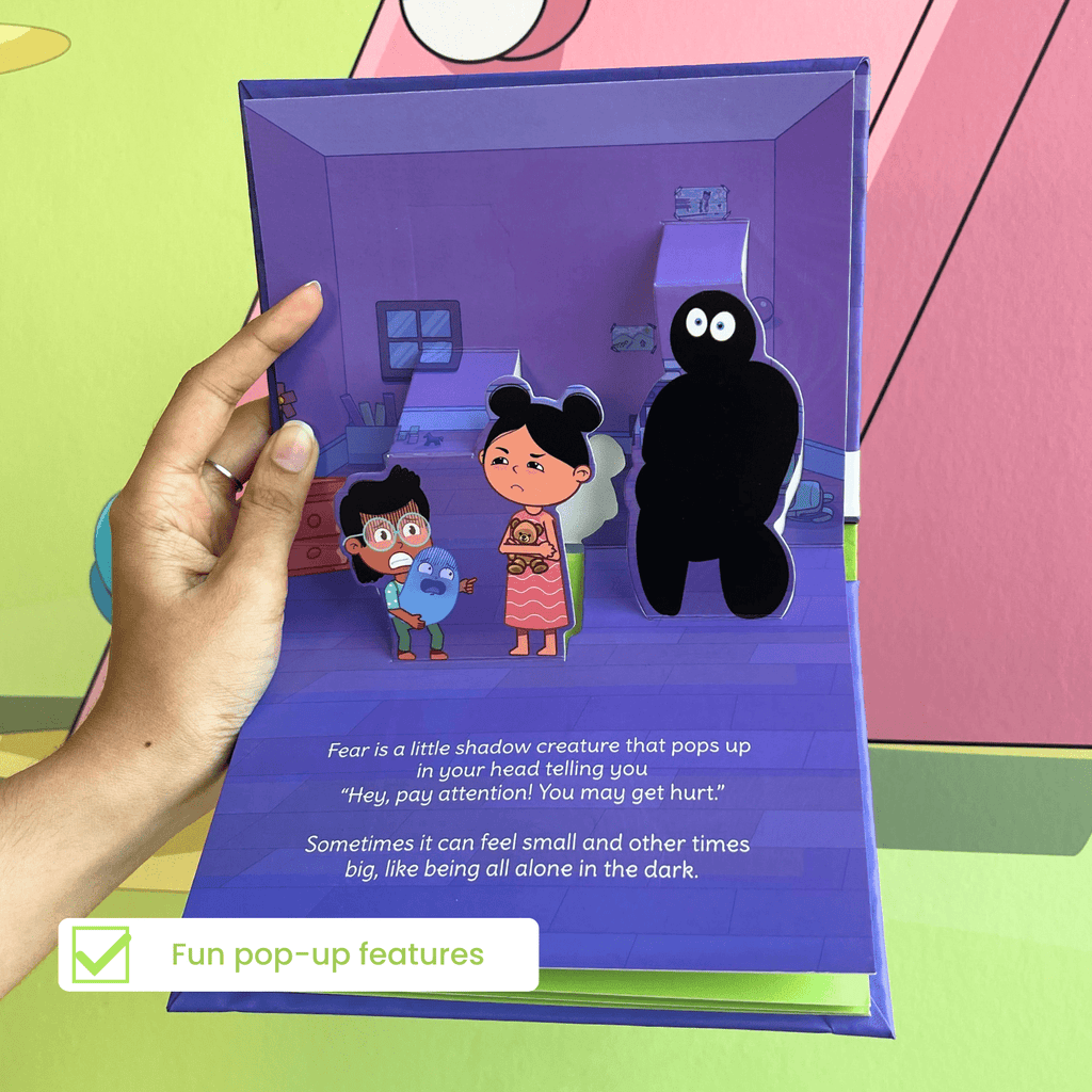 Pop Up Guide to overcoming FEAR - Emomee